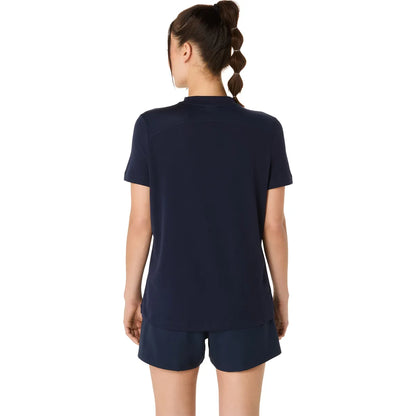 T-Shirt Asics Dames Kort