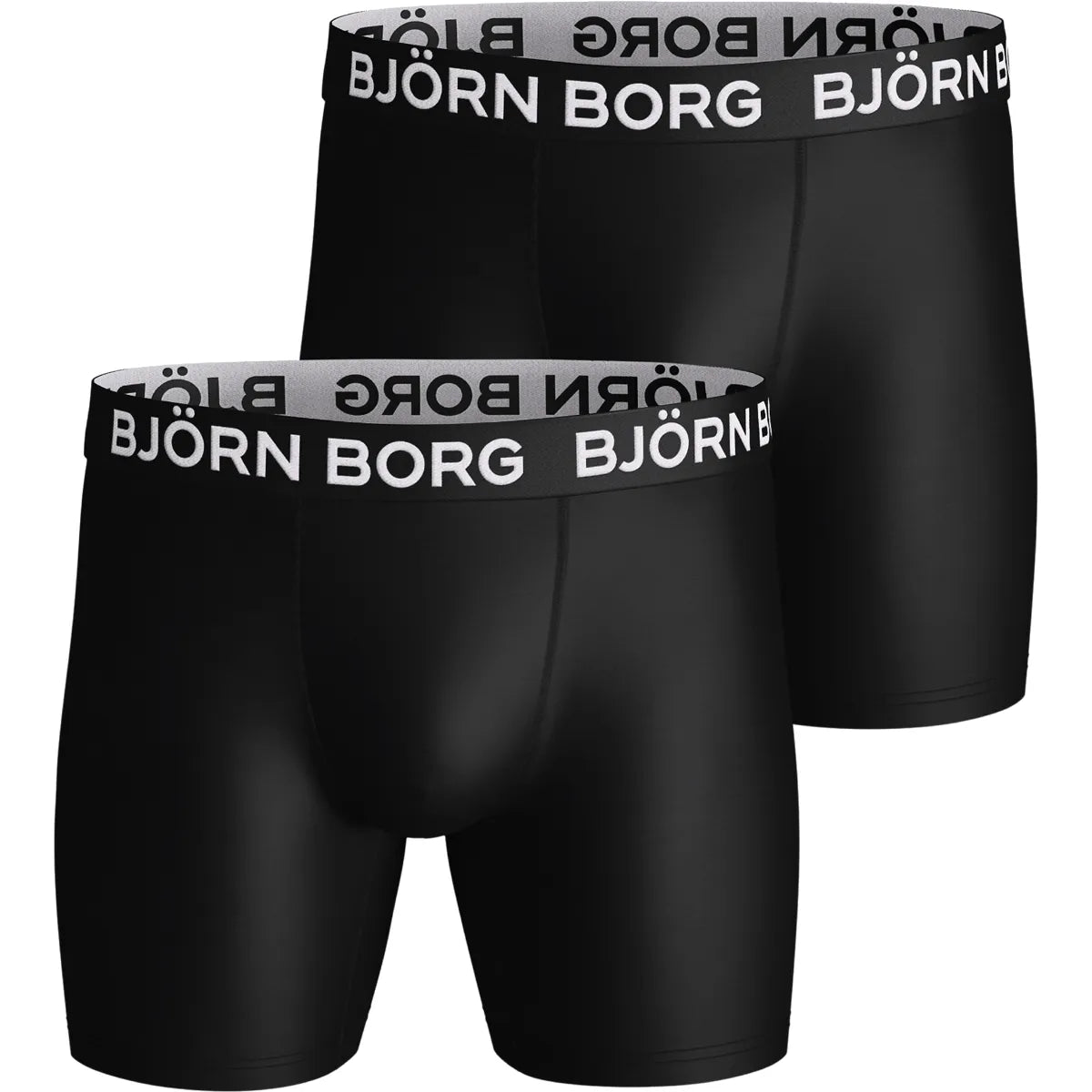 Set van 2 Sportboxers Microvezel