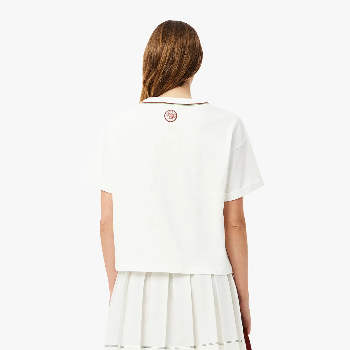 T-Shirt Lacoste Dames Roland-Garros Club