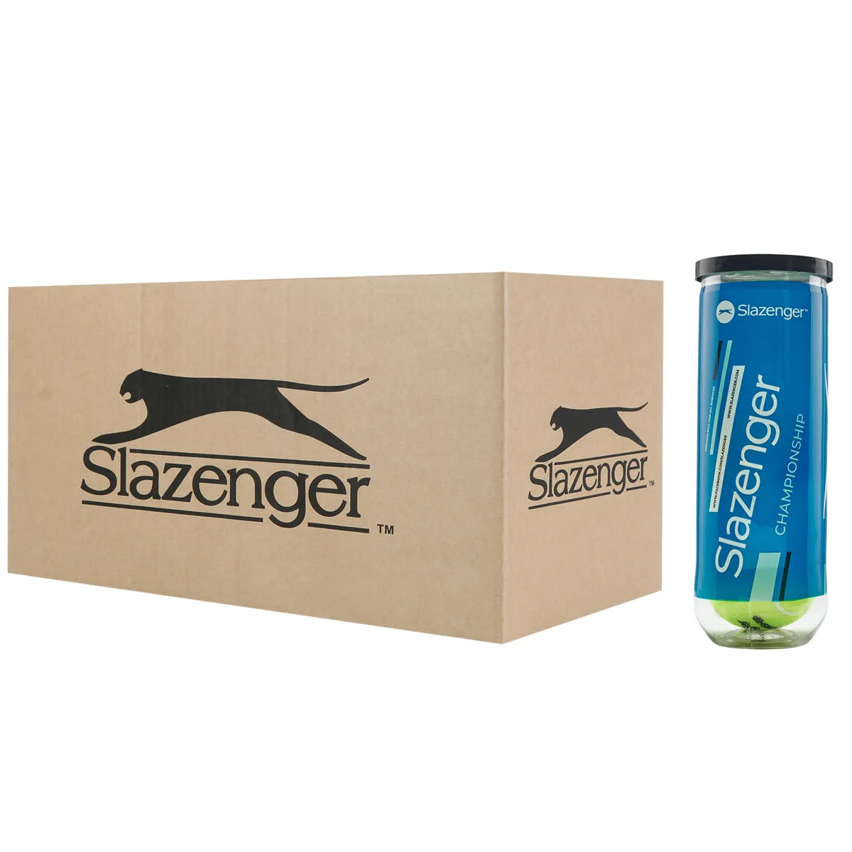 Doos van 24 Tubes 3 Slazenger Championship ballen