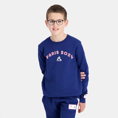 Sweater Le Coq Sportif Junior Paris 2024 Grafisch