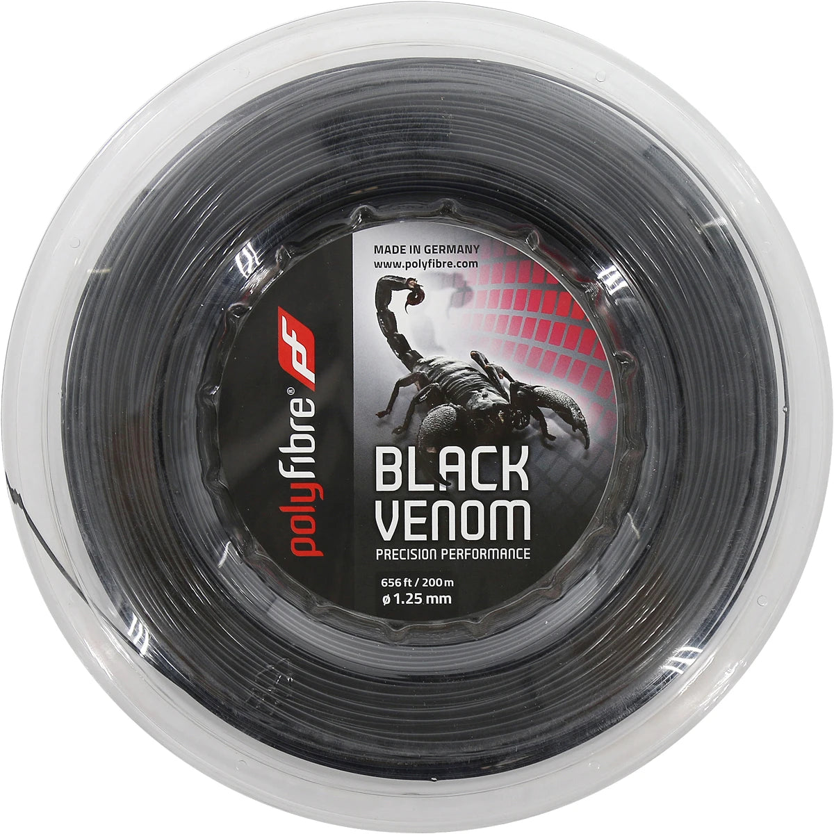 Spoel Polyfibre Black Venom (200 Meter)