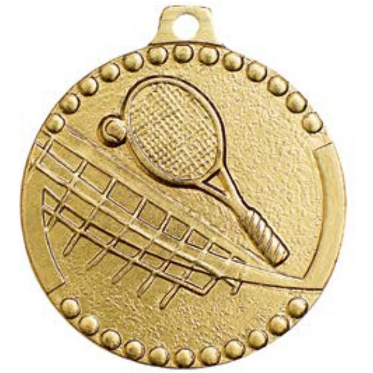 Medaille Geslagen Ijzer Diameter 3,2Cm Tennis