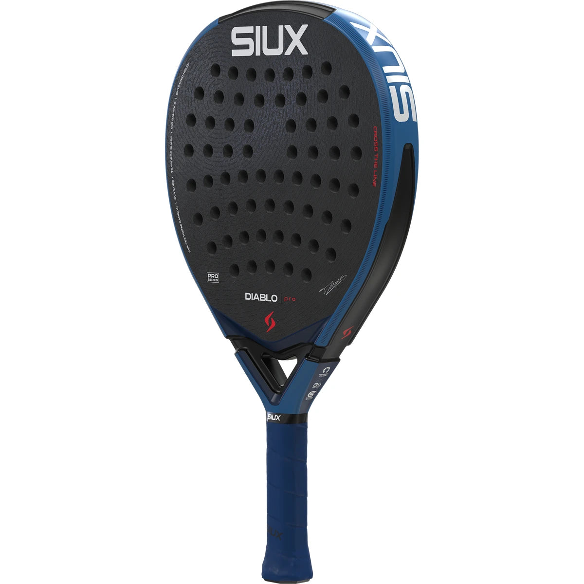 Padelracket Test Siux Diablo Pro 2026 Royal Blue