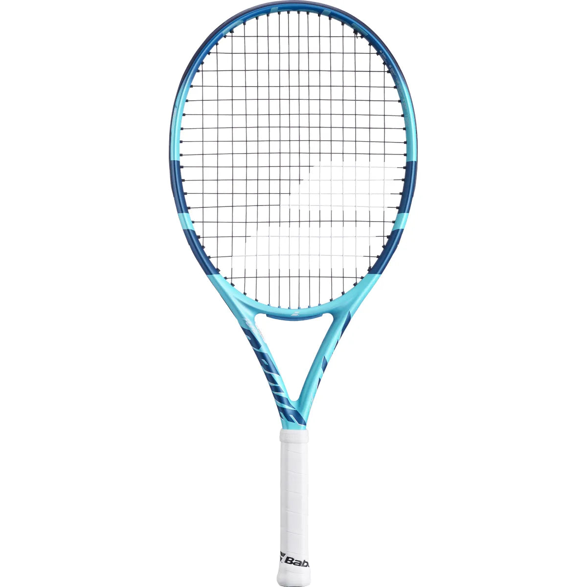 Babolat Pure Drive Junior 25 Lichtblauw Racket (240 Gr) (Gesnared)
