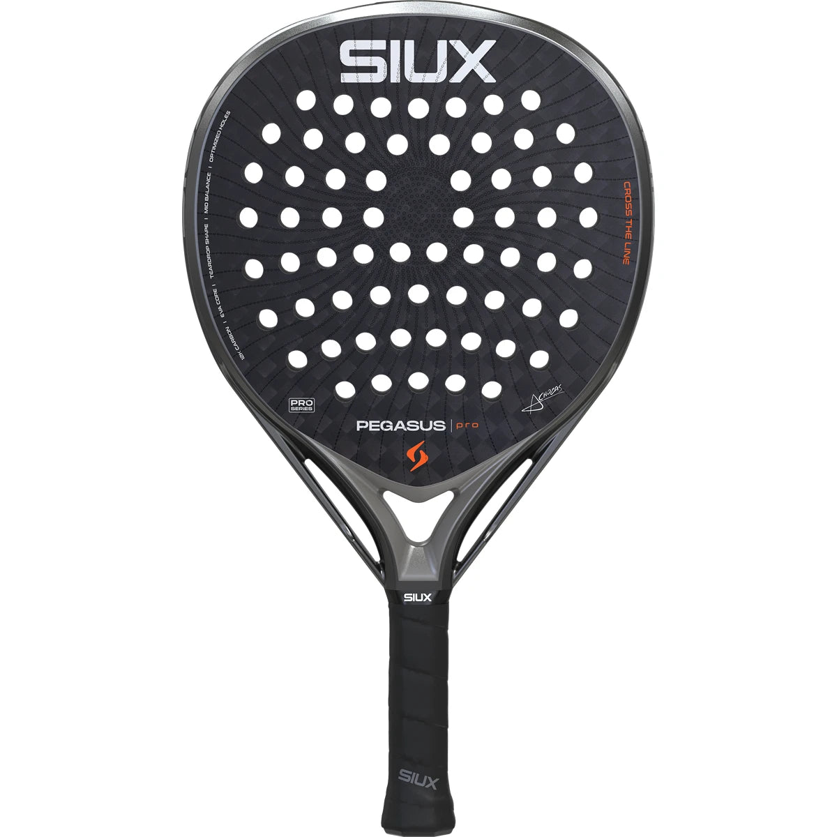 Padelracket Siux Pegasus Pro 2026 Storm Grey