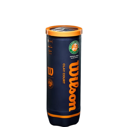 Tube van 3 Wilson Roland Garros Clay Court ballen
