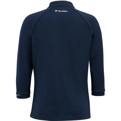 Sweater Tecnifibre Dames Thermo Zip 3/4 Mouw Marine