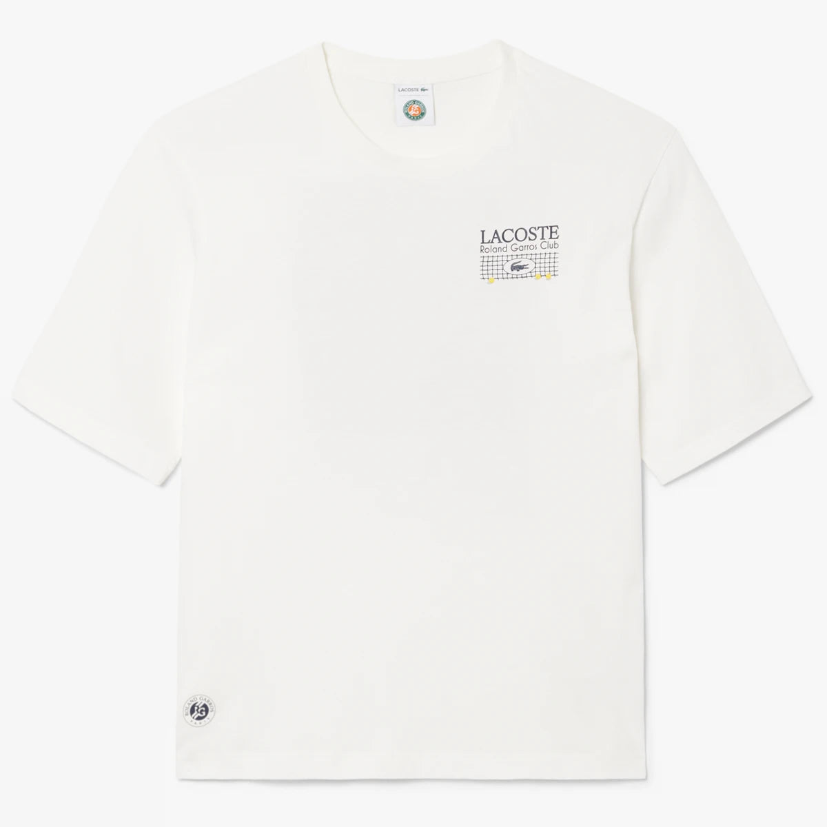 T-shirt Lacoste Roland Garros Club Grafisch