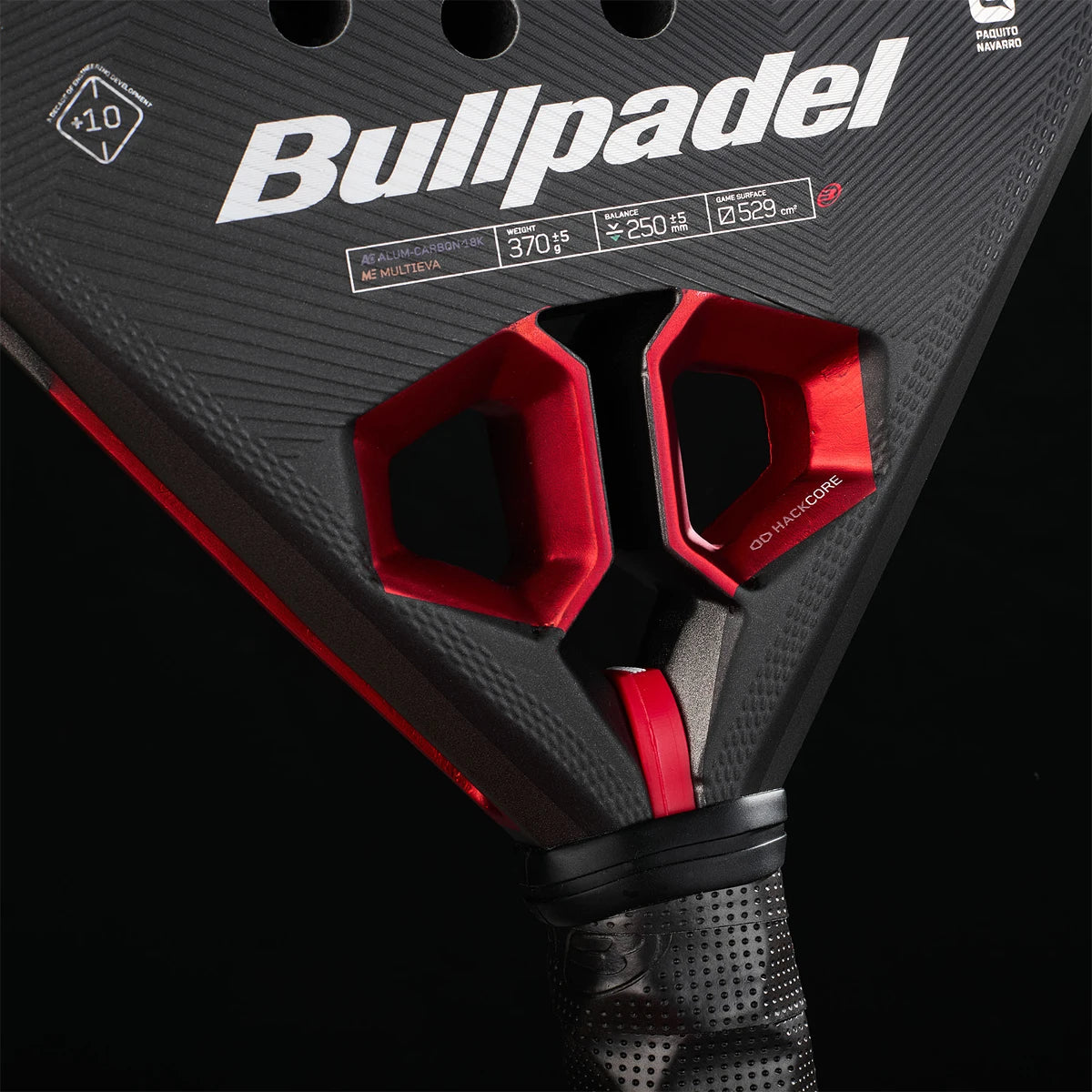 Padelracket Bullpadel Hack 05 Hybrid 27