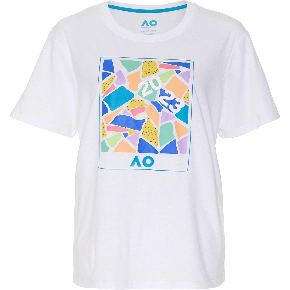T-shirt Australian Open Dames Mosaic