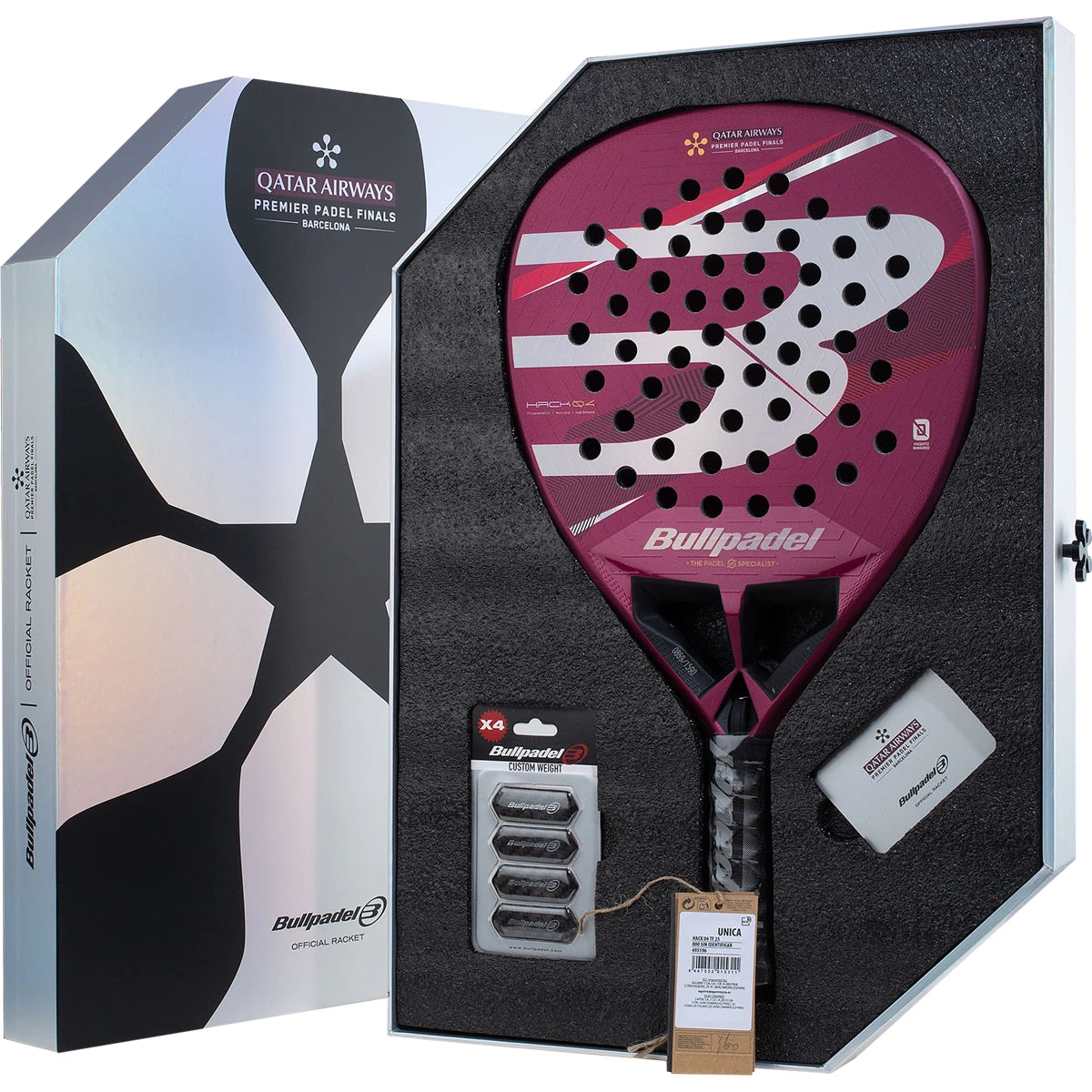 Padelracket Bullpadel Hack 04 Tour Finals 25