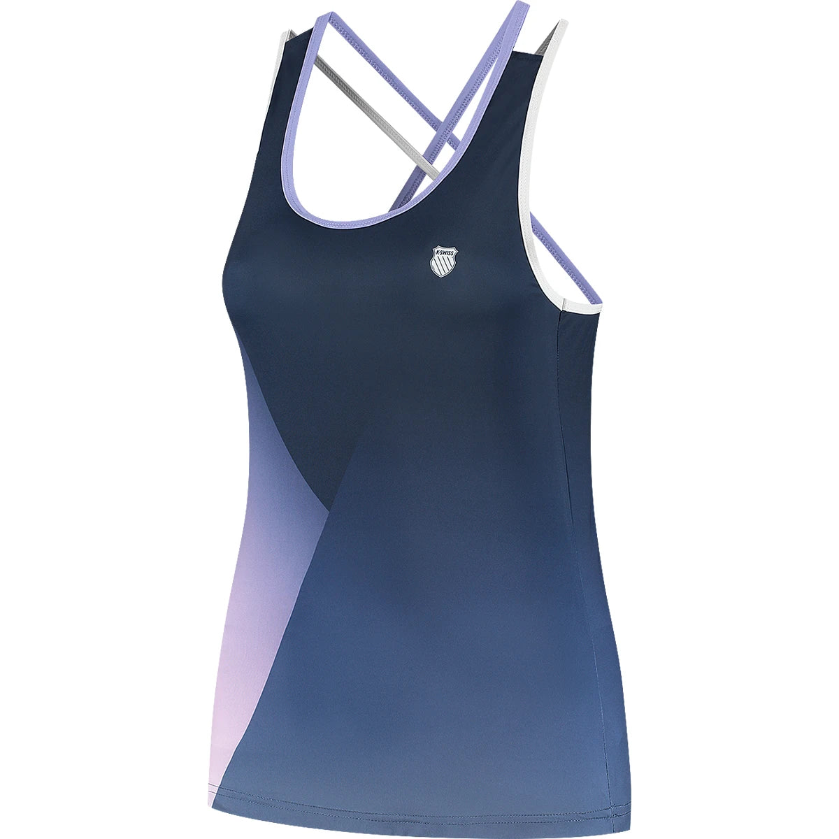 Tanktop K-Swiss Dames Hypercourt Print Single