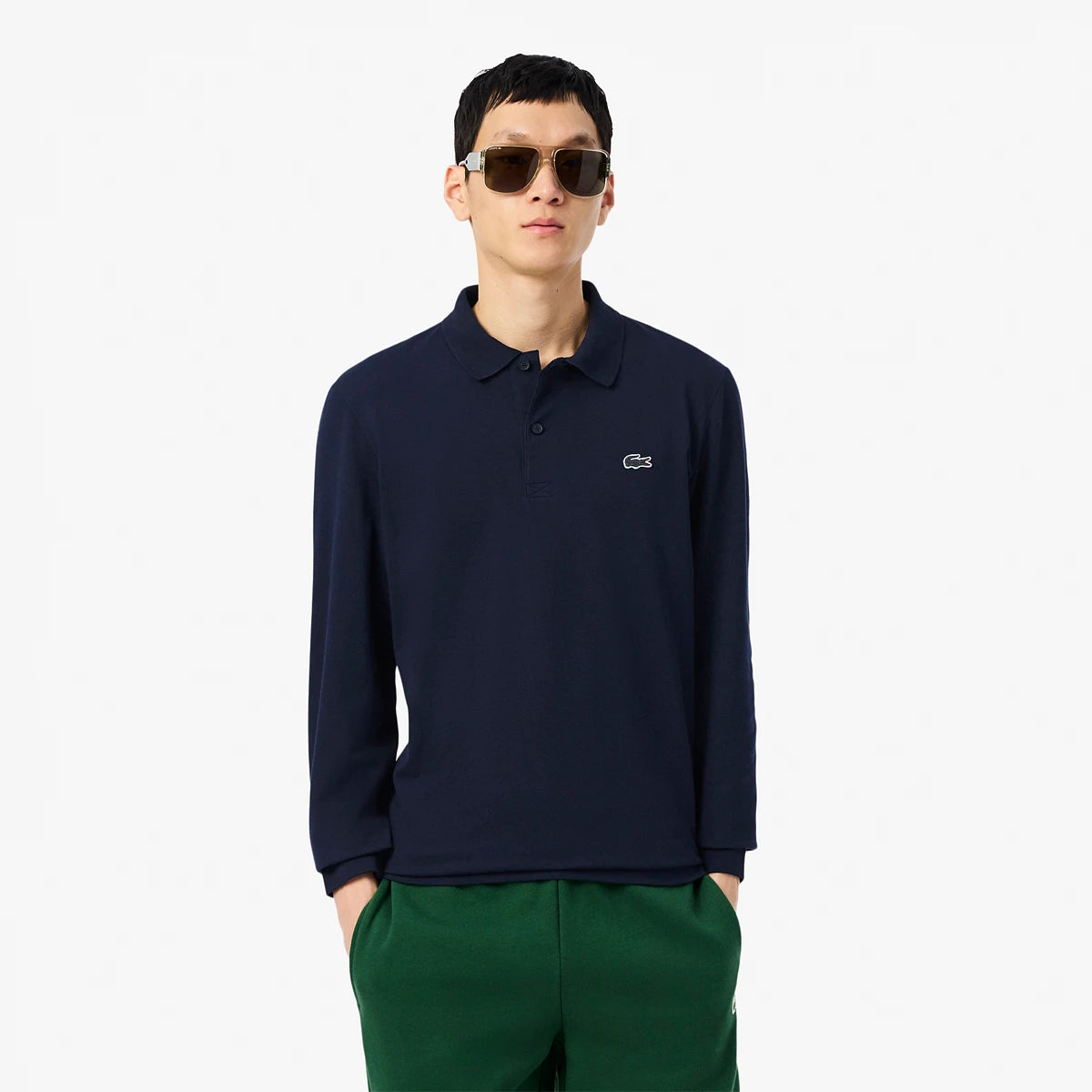 Polo Lacoste Core Performance Lange Mouwen