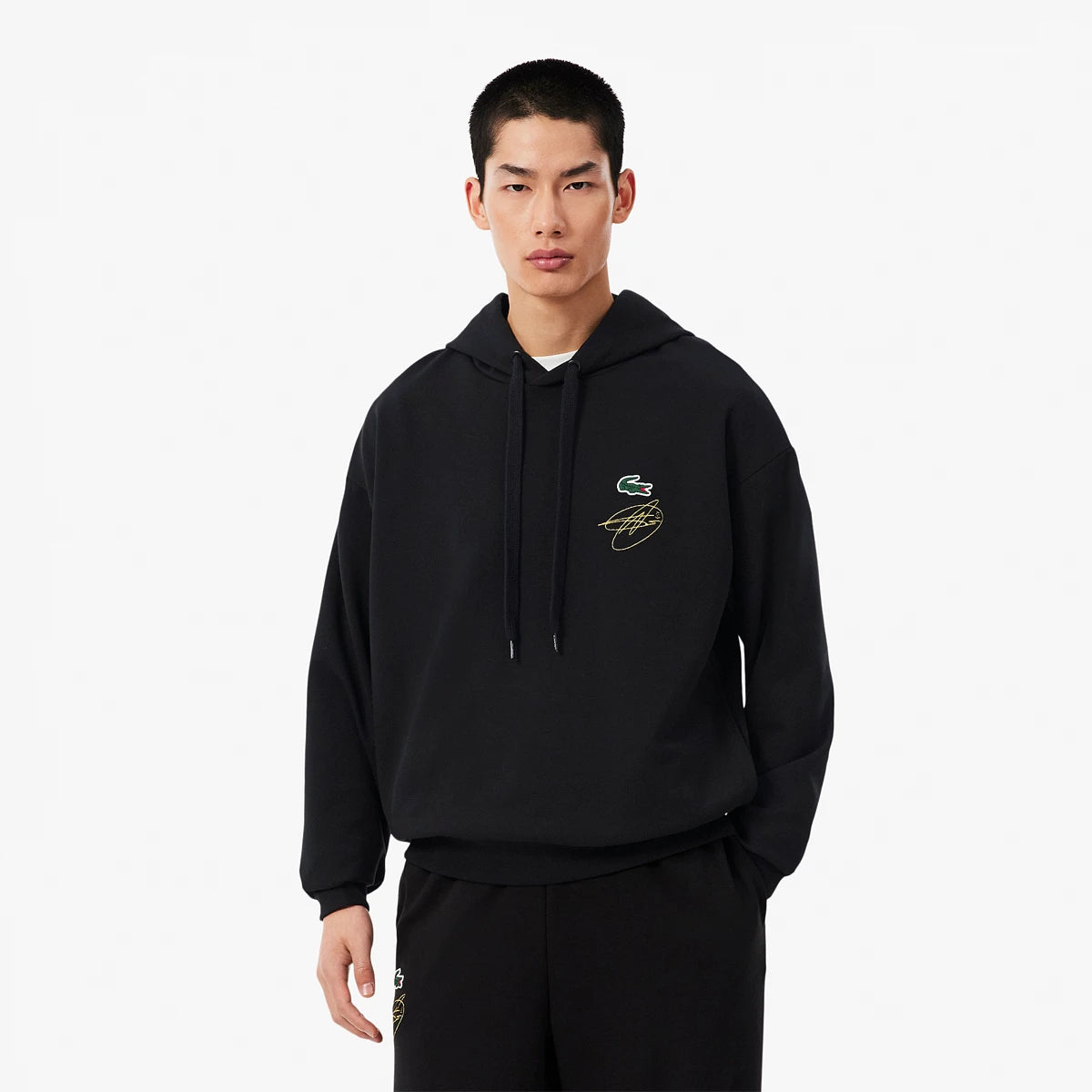 Hoodie Lacoste Djokovic On Court