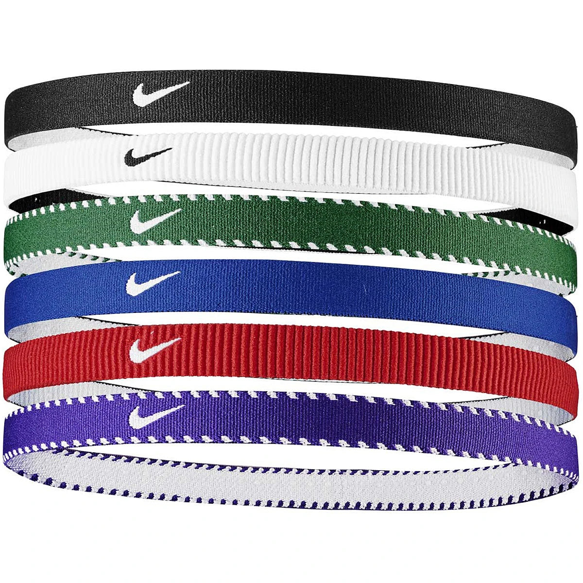 Set van 6 Nike Swoosh Sport Elastieken