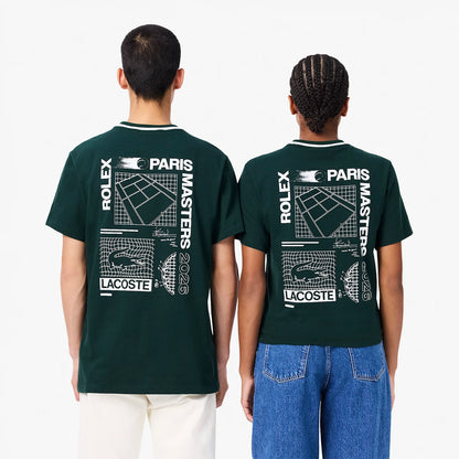 T-Shirt Lacoste Rolex Paris Masters Graphic