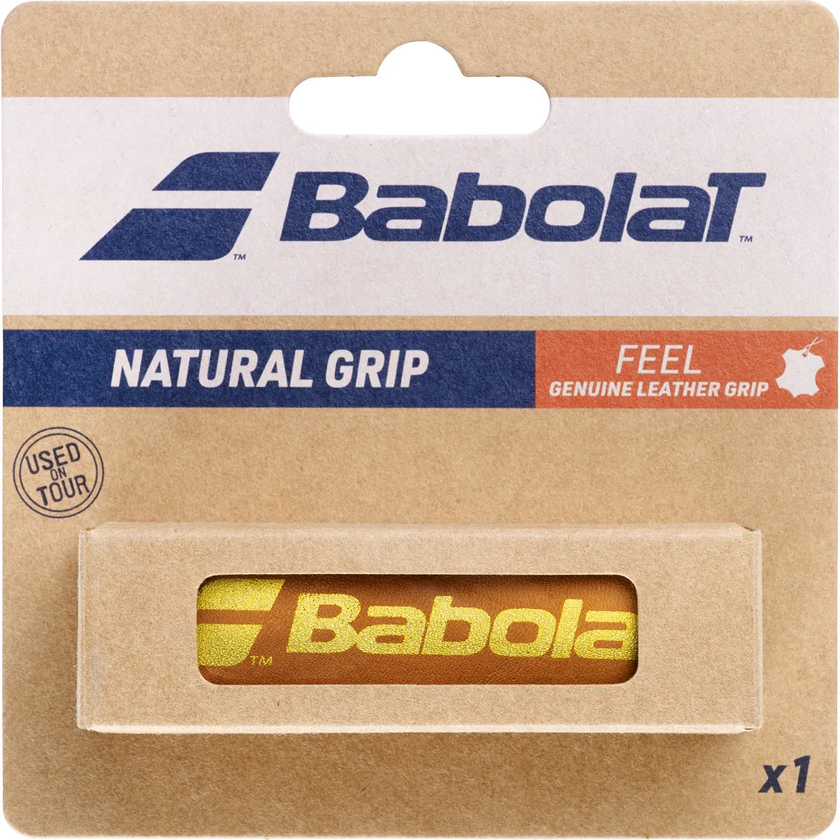 Grip Babolat Natural in Leer