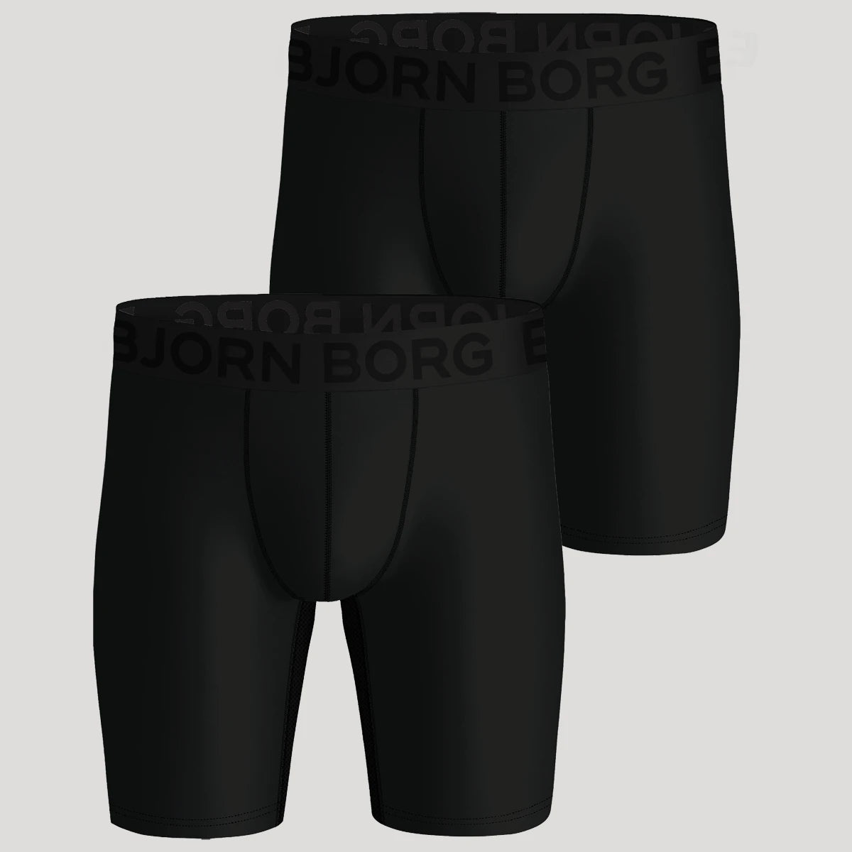 Set van 2 Bjorn Borg Sports Mesh Lange Boxers