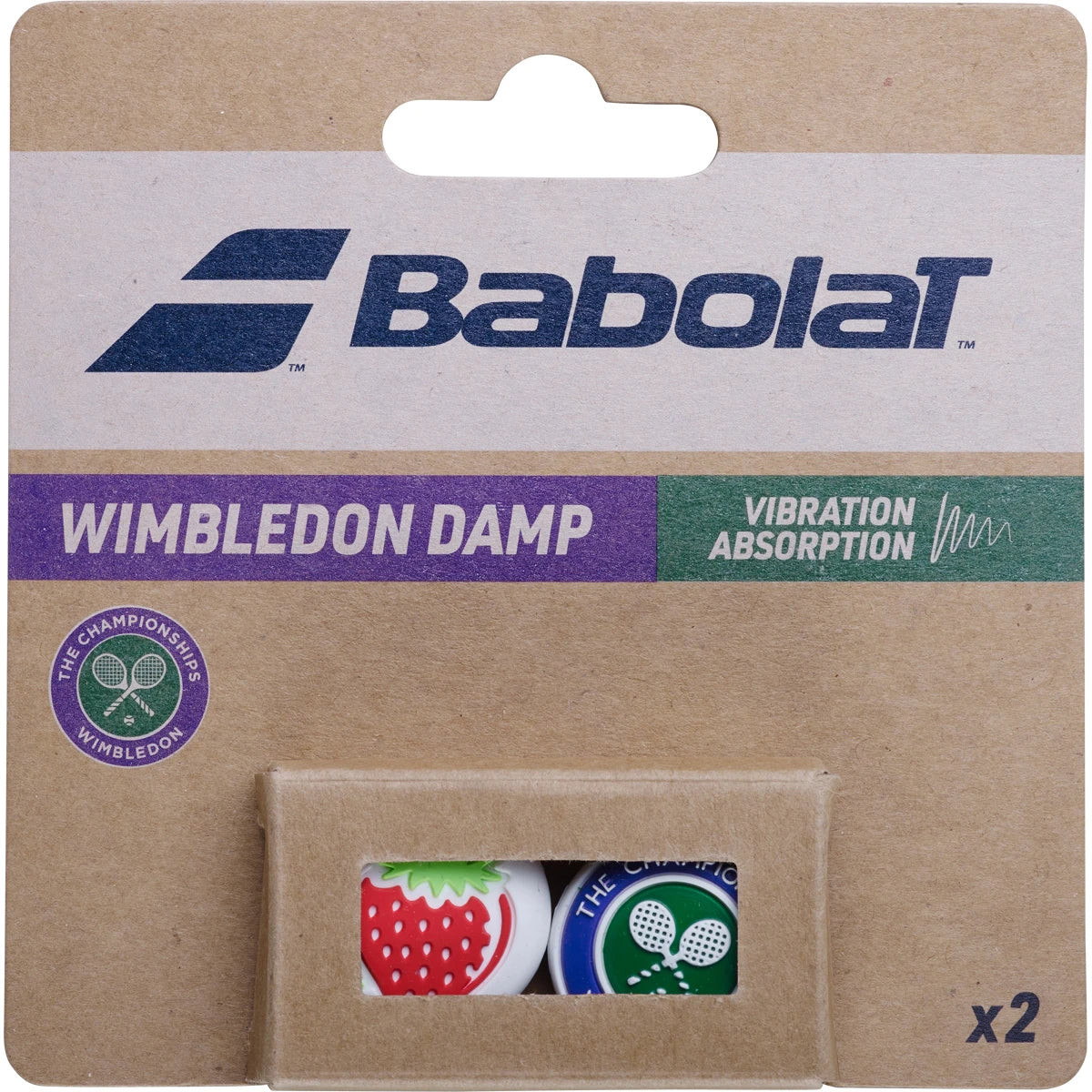 Trillingsdempers Babolat Wimbledon Dampener X2
