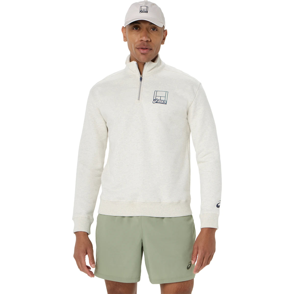 Sweater Asics Court Graphic 1/2 Zip