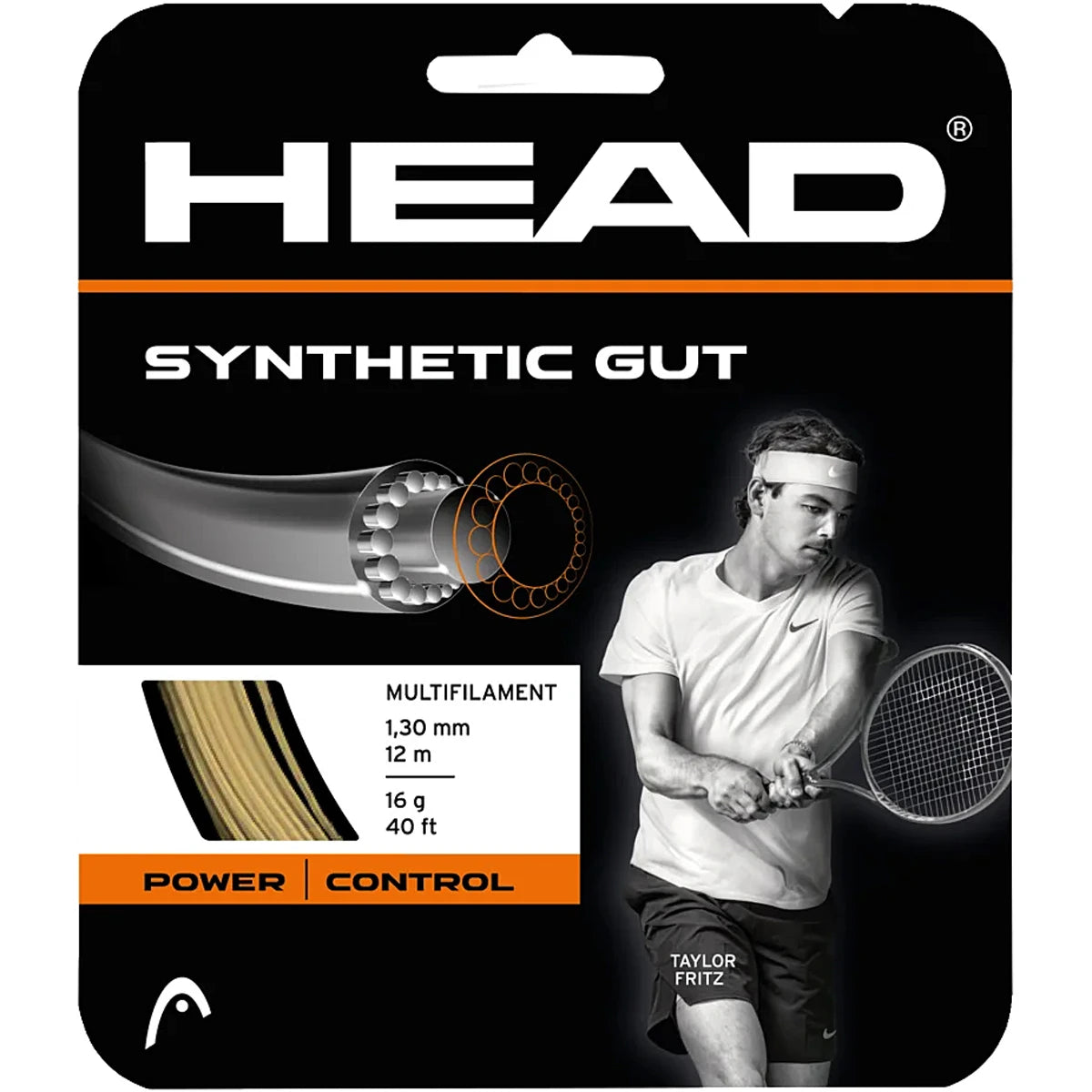 Snaar Head Synthetic Gut (12 Meter)