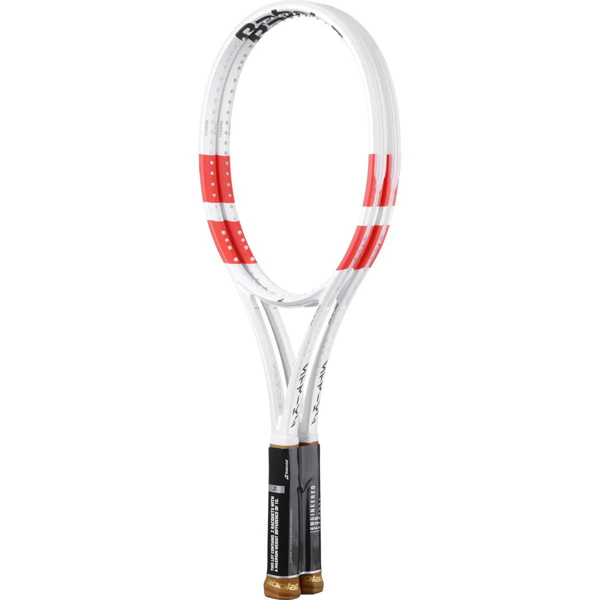 Set van 2 Babolat Pure Strike 97 Rackets (310 Gr)