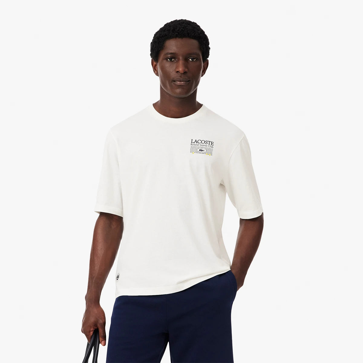 T-shirt Lacoste Roland Garros Club Grafisch