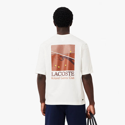 T-shirt Lacoste Roland Garros Club Grafisch