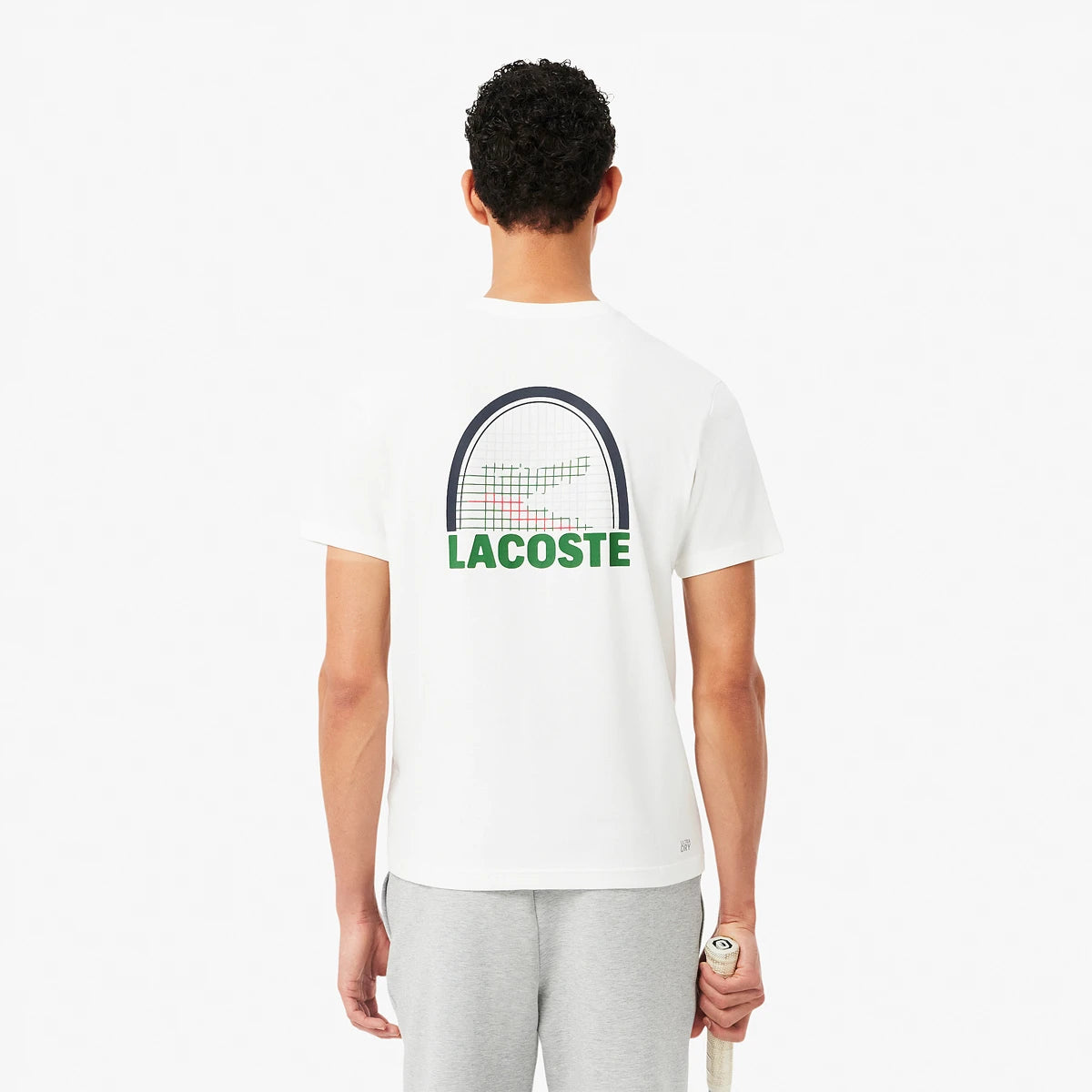 T-Shirt Lacoste Medvedev Grafisch Londen