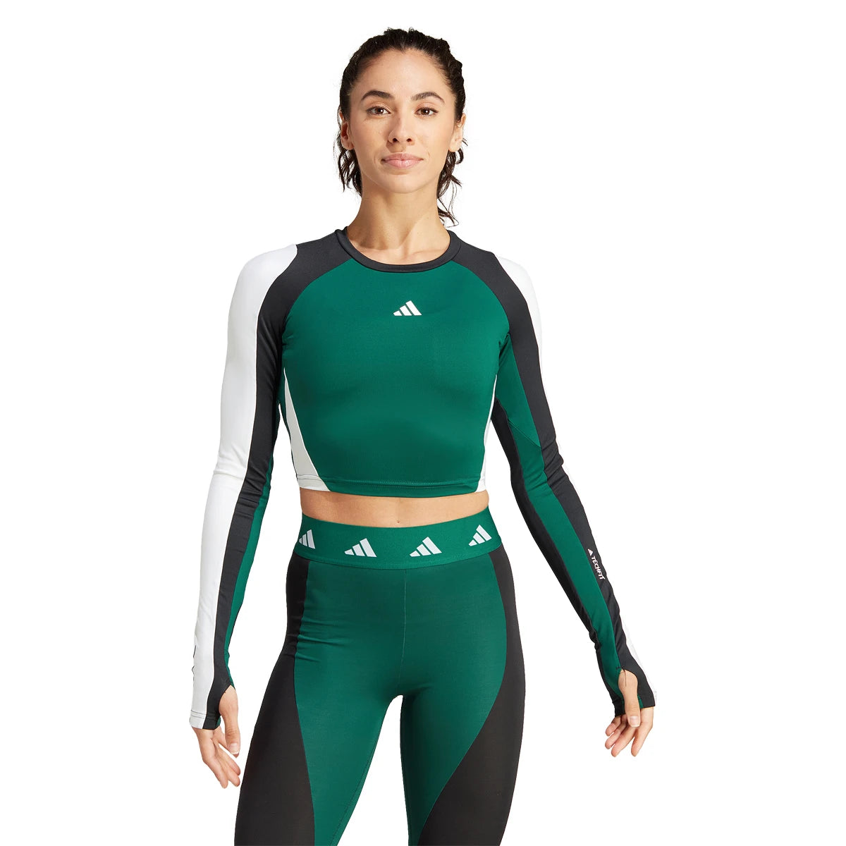adidas Dames T-shirt Lange Mouwen