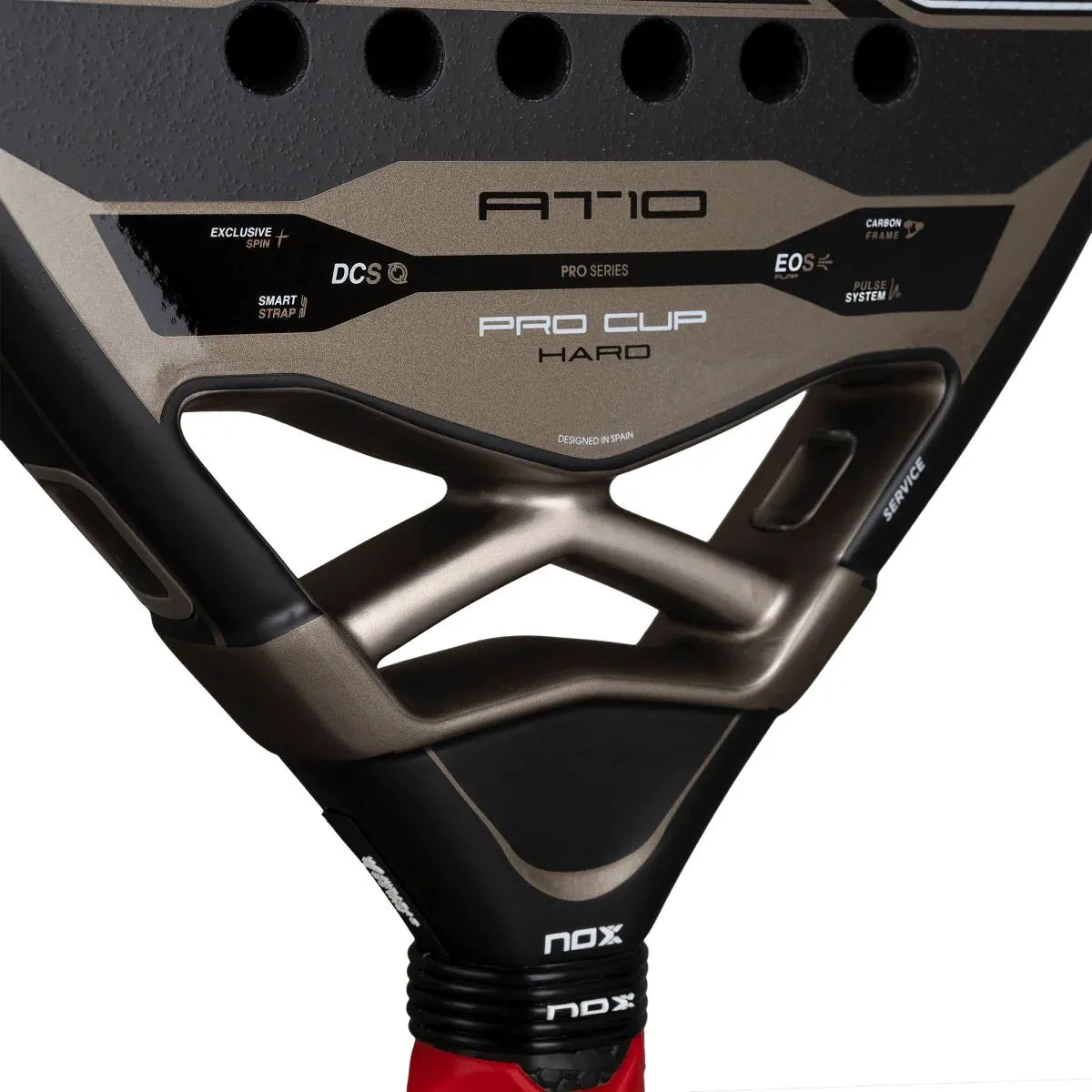 Padelracket Nox At10 Pro Cup Hard 2026