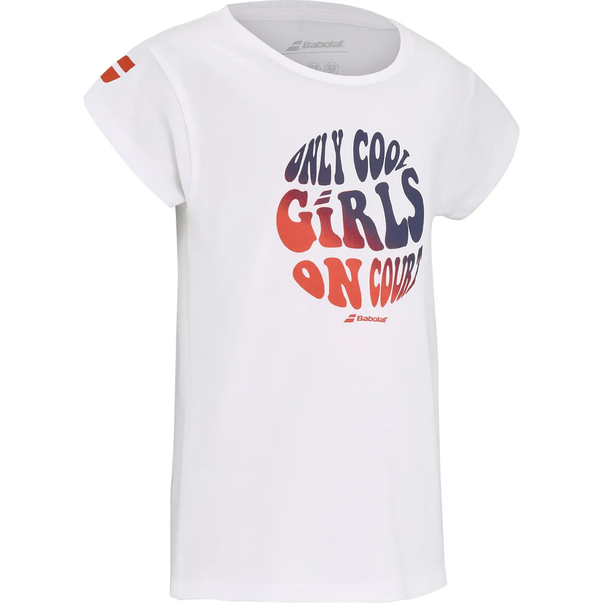 T-shirt Babolat Junior Meisje Exercise Katoen