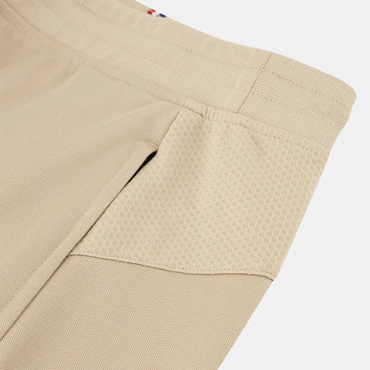 Short Le Coq Sportif Zilver