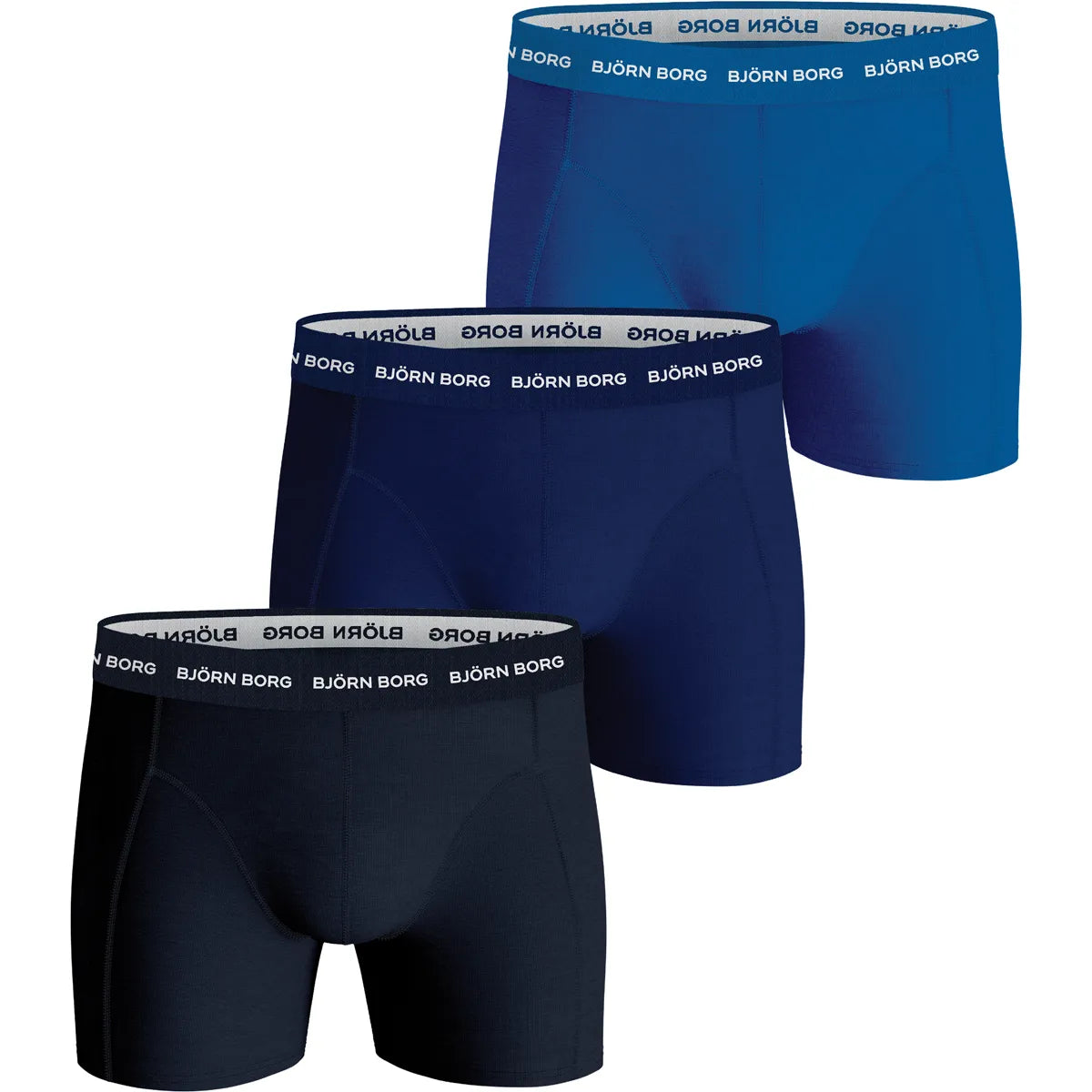 Set van 3 Bjorn Borg Sports boxers van stretch katoen