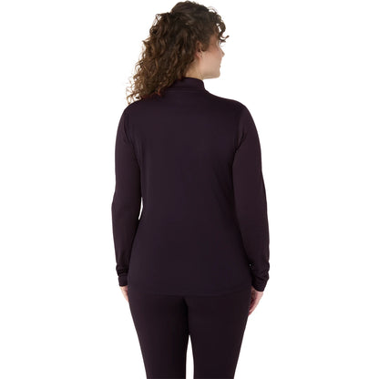 T-Shirt Asics Dames Core Lange Mouwen 1/2 Ritssluiting