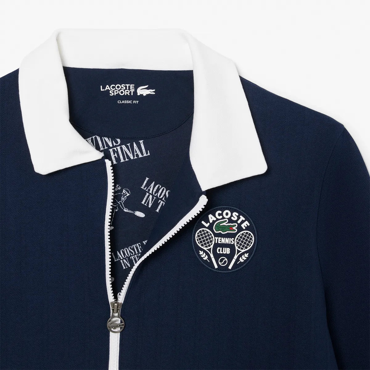 Lacoste Heritage Katoenen Jas