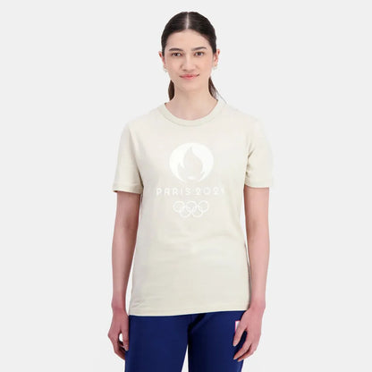T-Shirt Le Coq Sportif Paris 2024 Grafisch