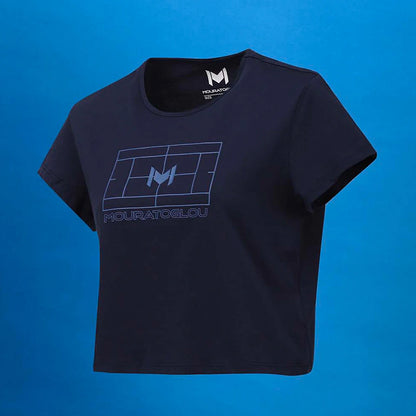 T-Shirt Mouratoglou Apparel Dames Training Katoen