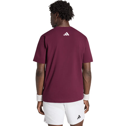 T-Shirt adidas Heren Tennis New York