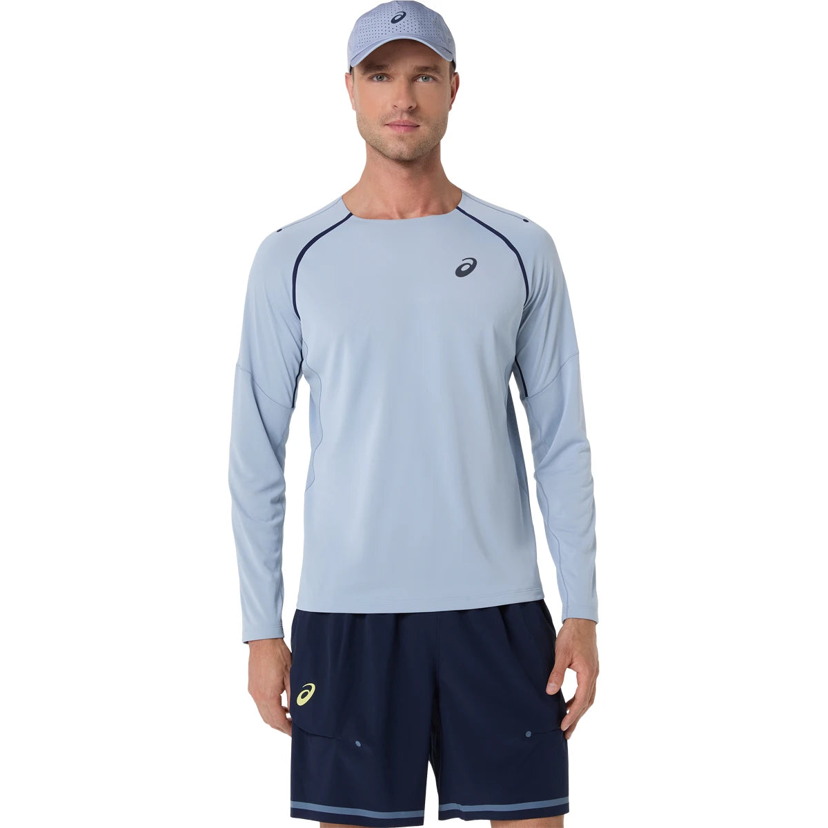 Asics Match T-shirt met Lange Mouwen