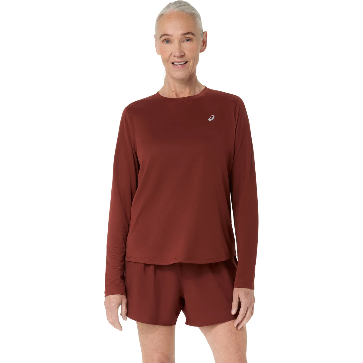 T-Shirt Asics Dames Core Lange Mouwen