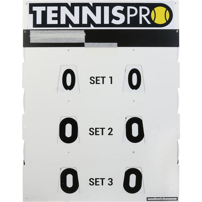 Tennispro Scorebord voor Tennis en Padel 60Cm*80Cm