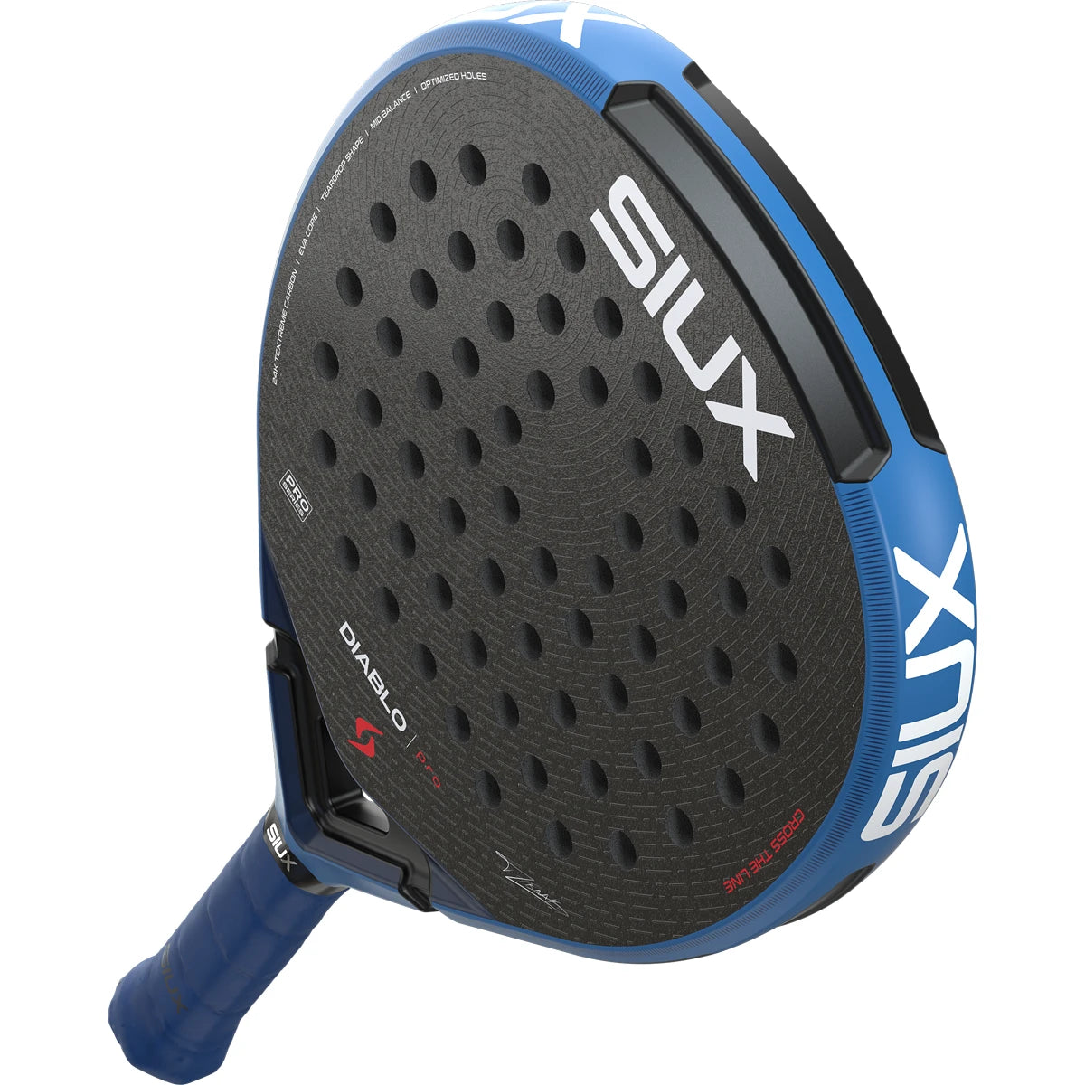 Padelracket Test Siux Diablo Pro 2026 Royal Blue
