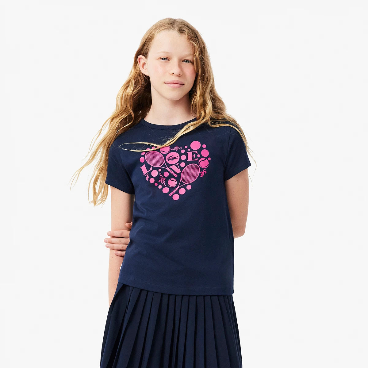 T-shirt Lacoste Junior Meisje Core Performance Graphic