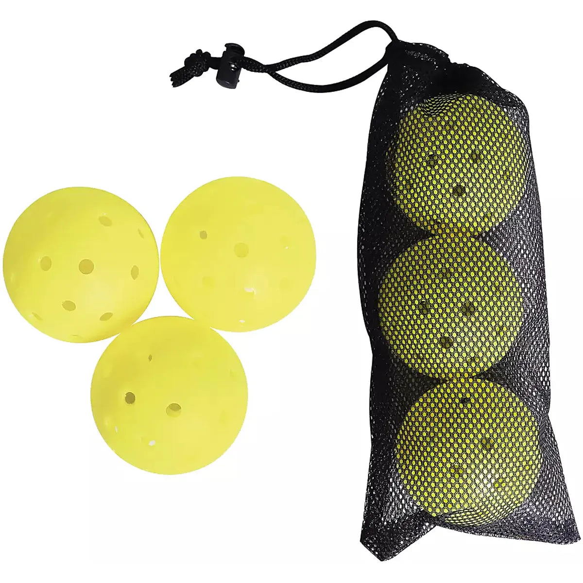 Set van 3 Outdoor Pickleballballen