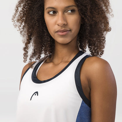 Tanktop Crop Head Dames Perf Play