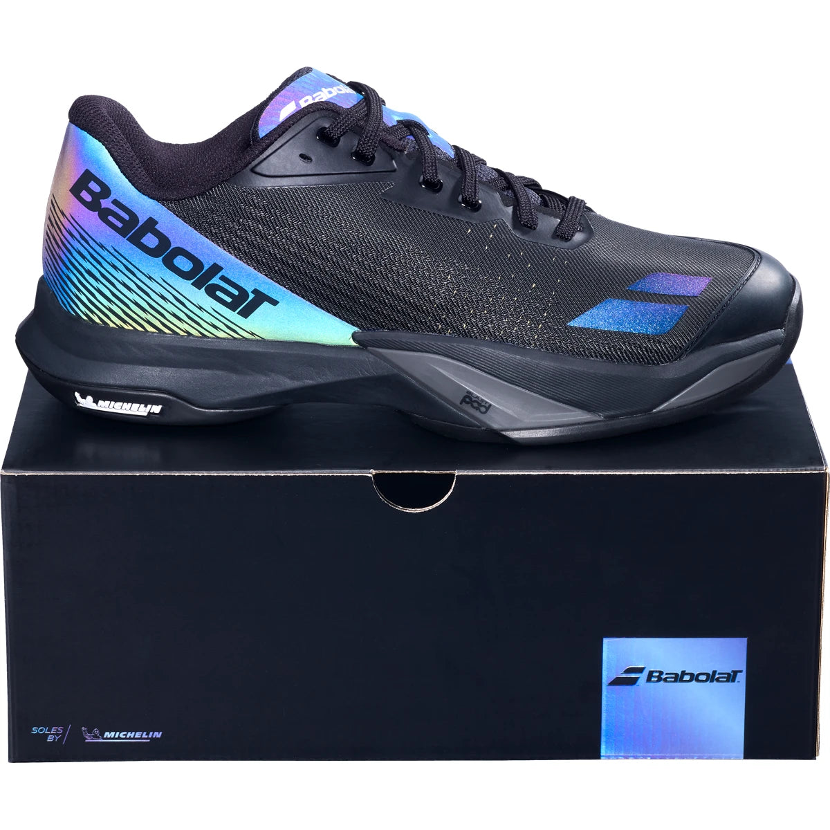 Babolat Jet Mach 4 Spectra Edition Schoenen alle ondergronden