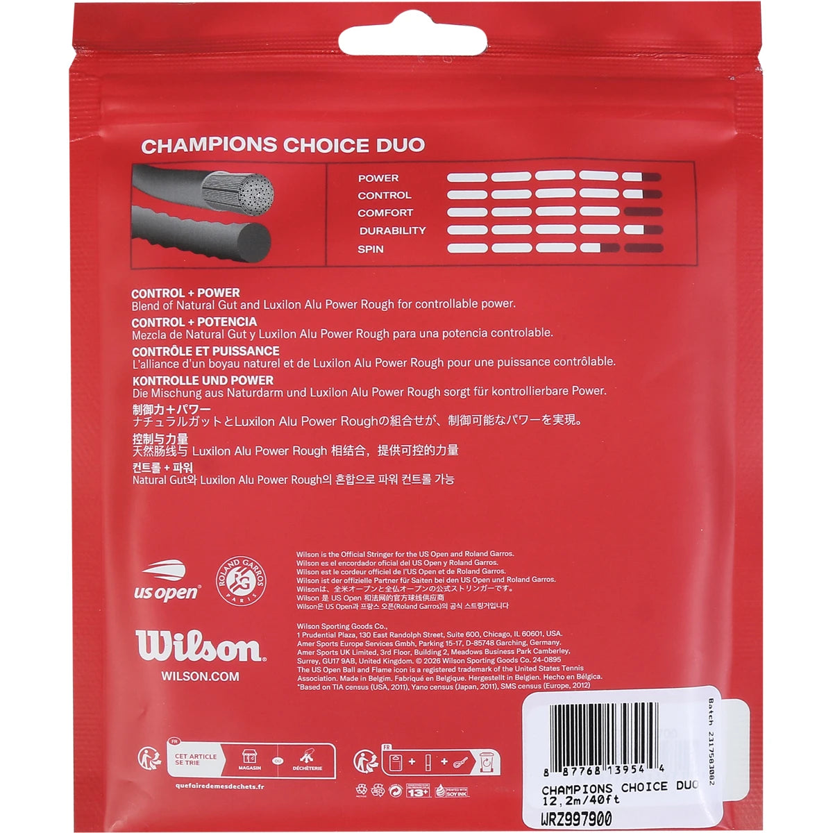 Snaar Wilson Champion'S Choice Duo