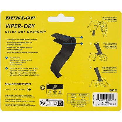 Overgrips Dunlop Viper-Dry X3